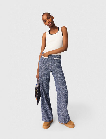 Tweed trousers | Maje