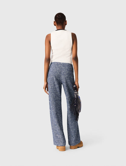 Tweed trousers | Maje
