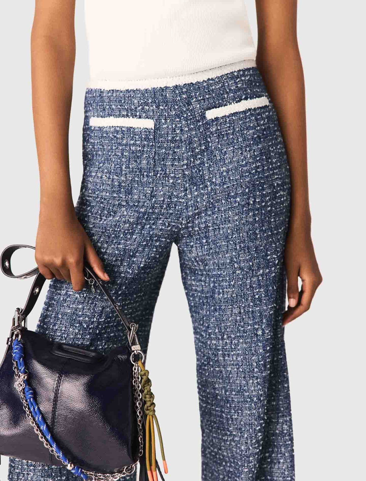 Tweed trousers | Maje