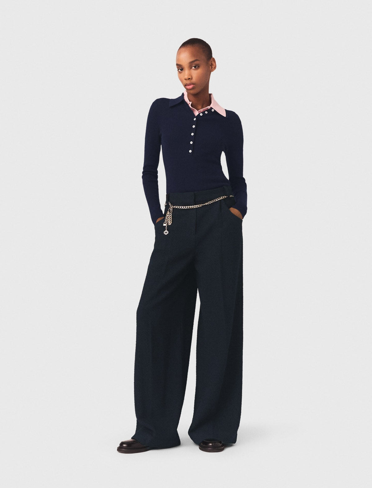 Tweed trousers | Maje