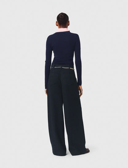 Tweed trousers | Maje
