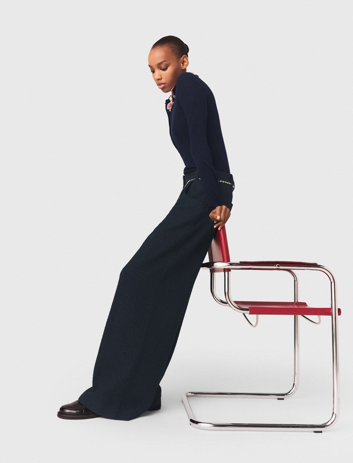 Tweed trousers | Maje