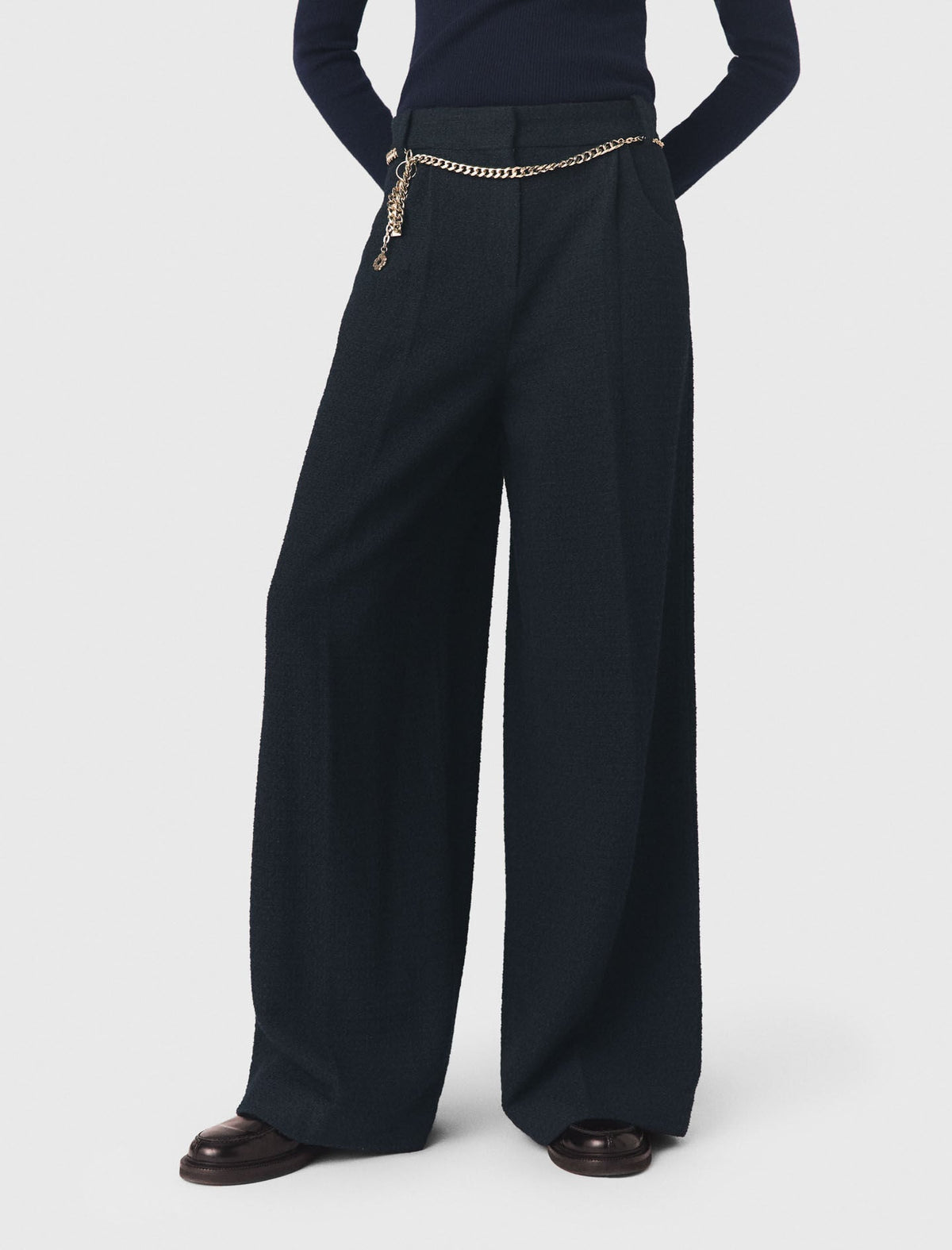 Tweed trousers | Maje