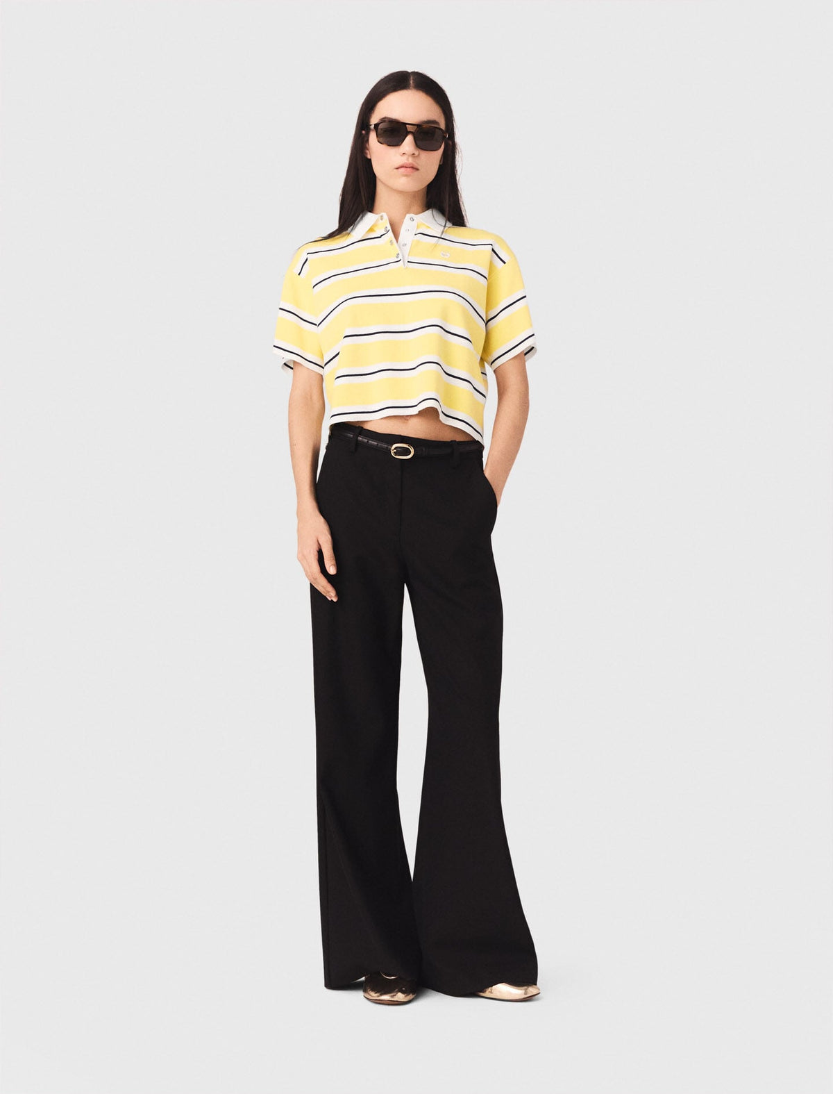 Flared trousers | Maje