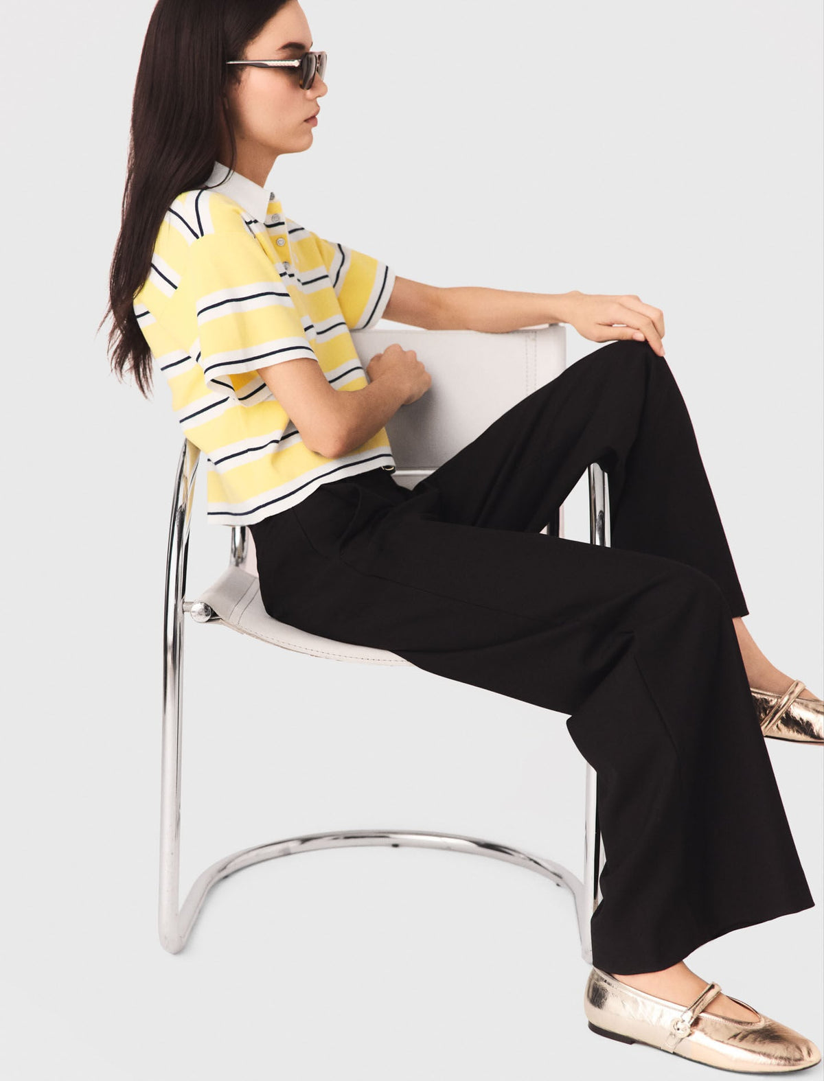 Flared trousers | Maje