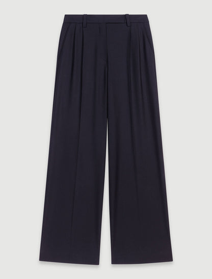 Wide-leg suit trousers | Maje