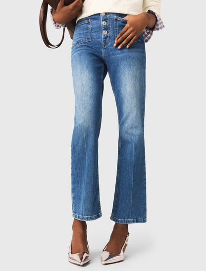 Denim jeans with pockets | Maje