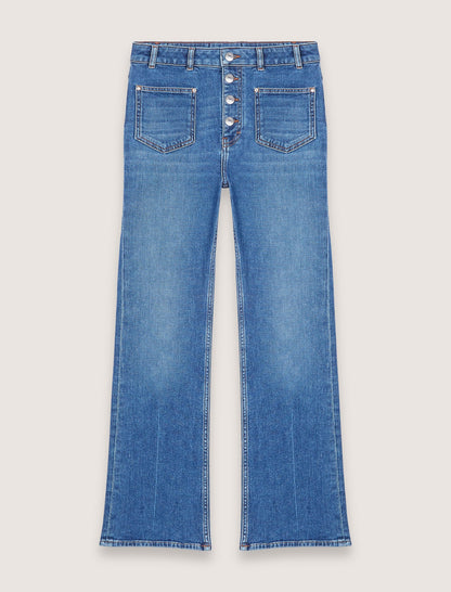 Denim jeans with pockets | Maje