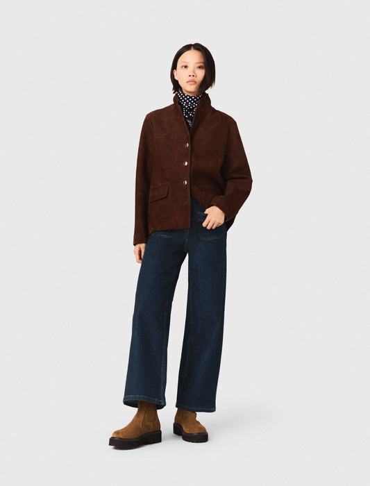 Wide jeans with patch pockets | Maje
