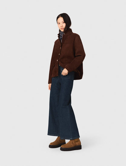 Wide jeans with patch pockets | Maje