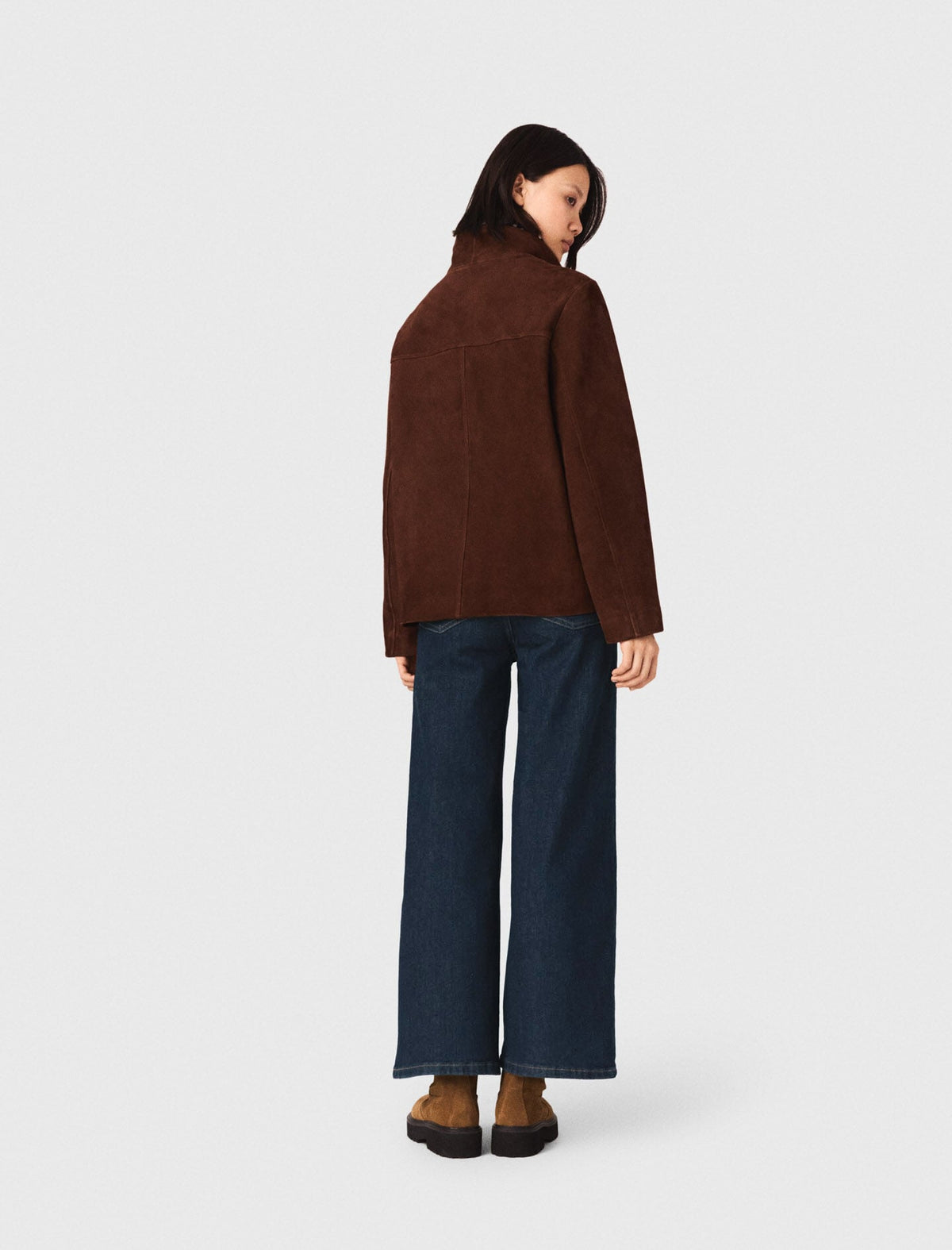 Wide jeans with patch pockets | Maje