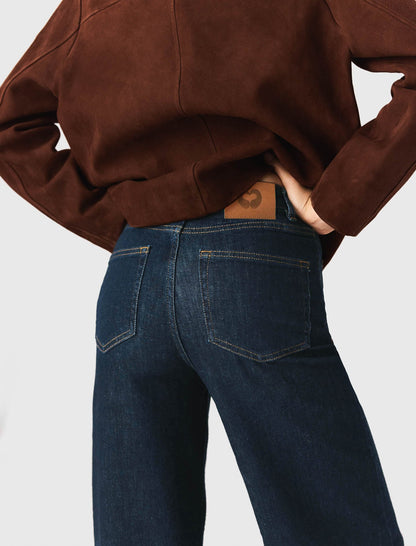 Wide jeans with patch pockets | Maje