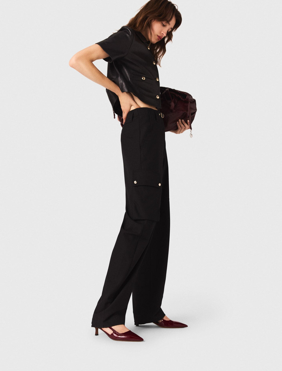 Cargo trousers | Maje