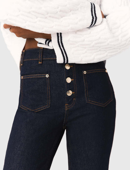 Denim jeans with pockets | Maje