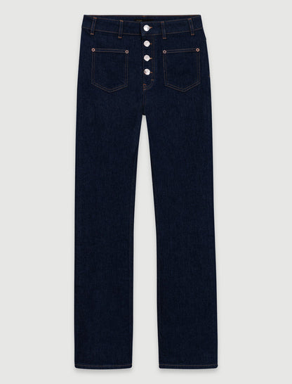 Denim jeans with pockets | Maje