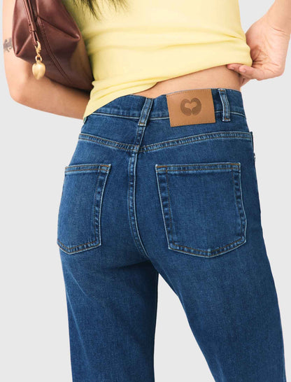 Beaded bootcut jeans | Maje