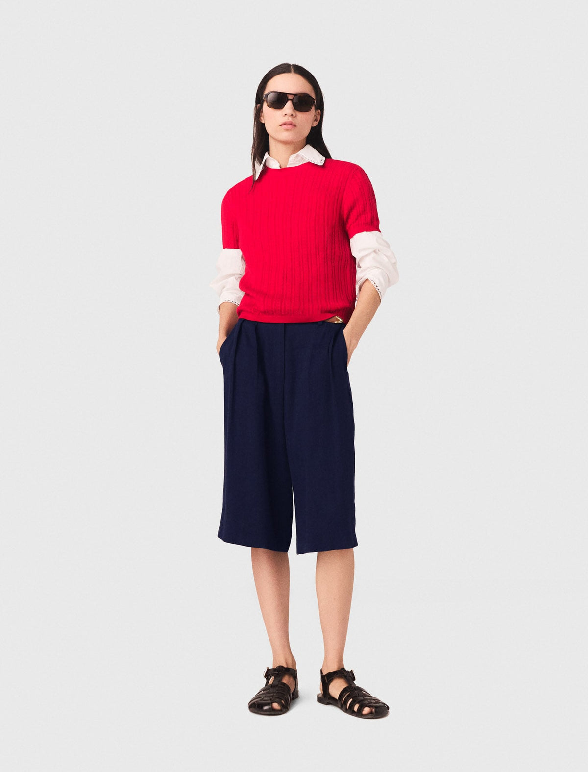 Round-neck sweater | Maje