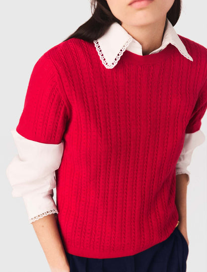 Round-neck sweater | Maje