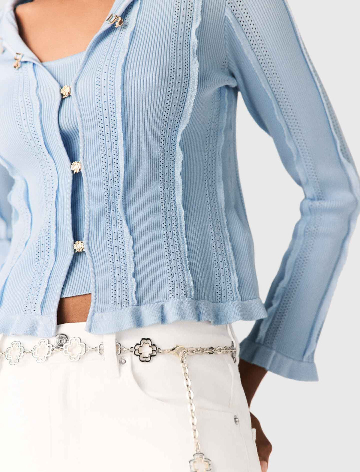 2-in-1 cardigan | Maje