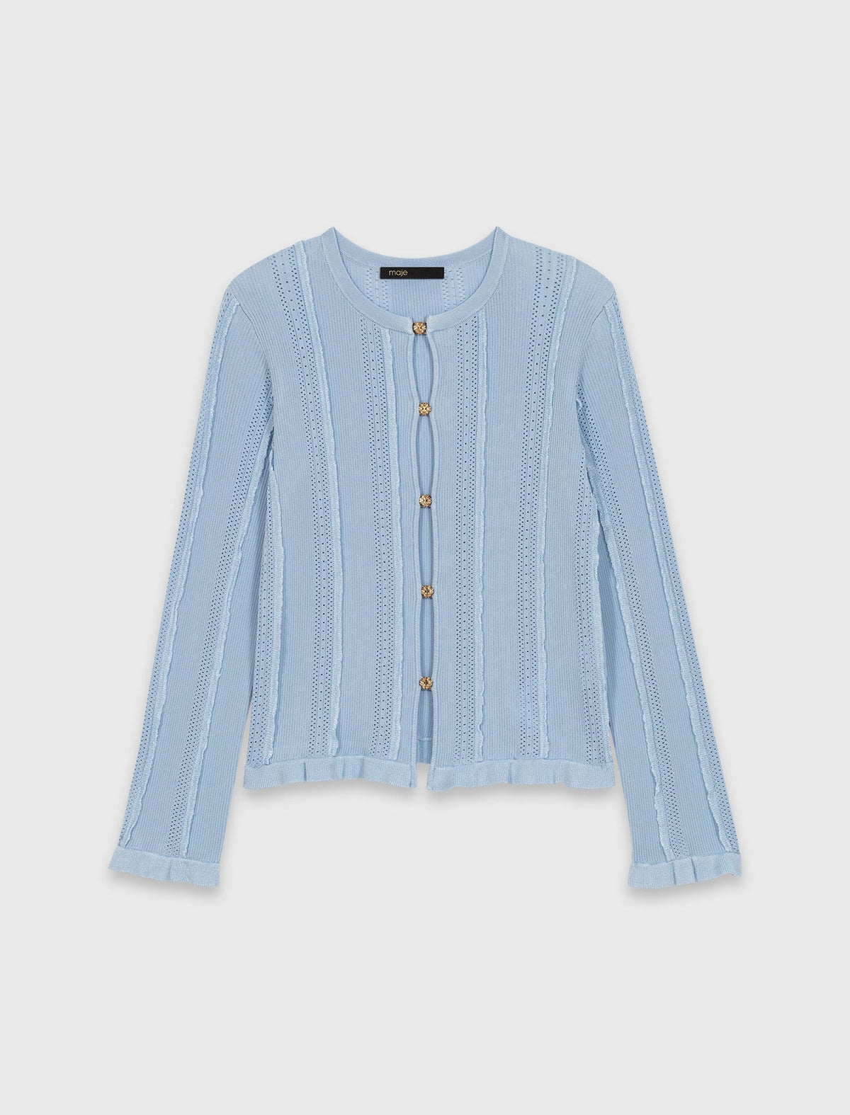 2-in-1 cardigan | Maje