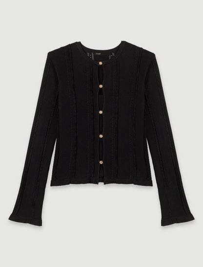 2-in-1 cardigan | Maje