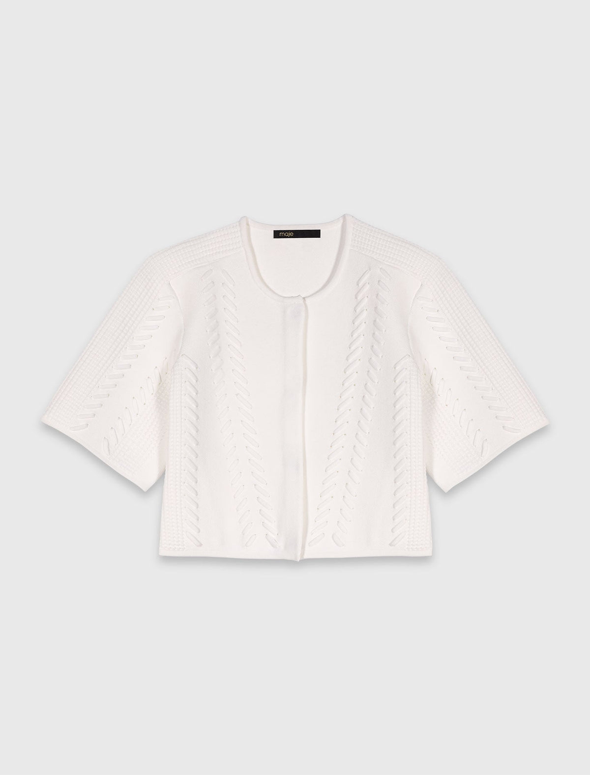 Cropped cardigan | Maje