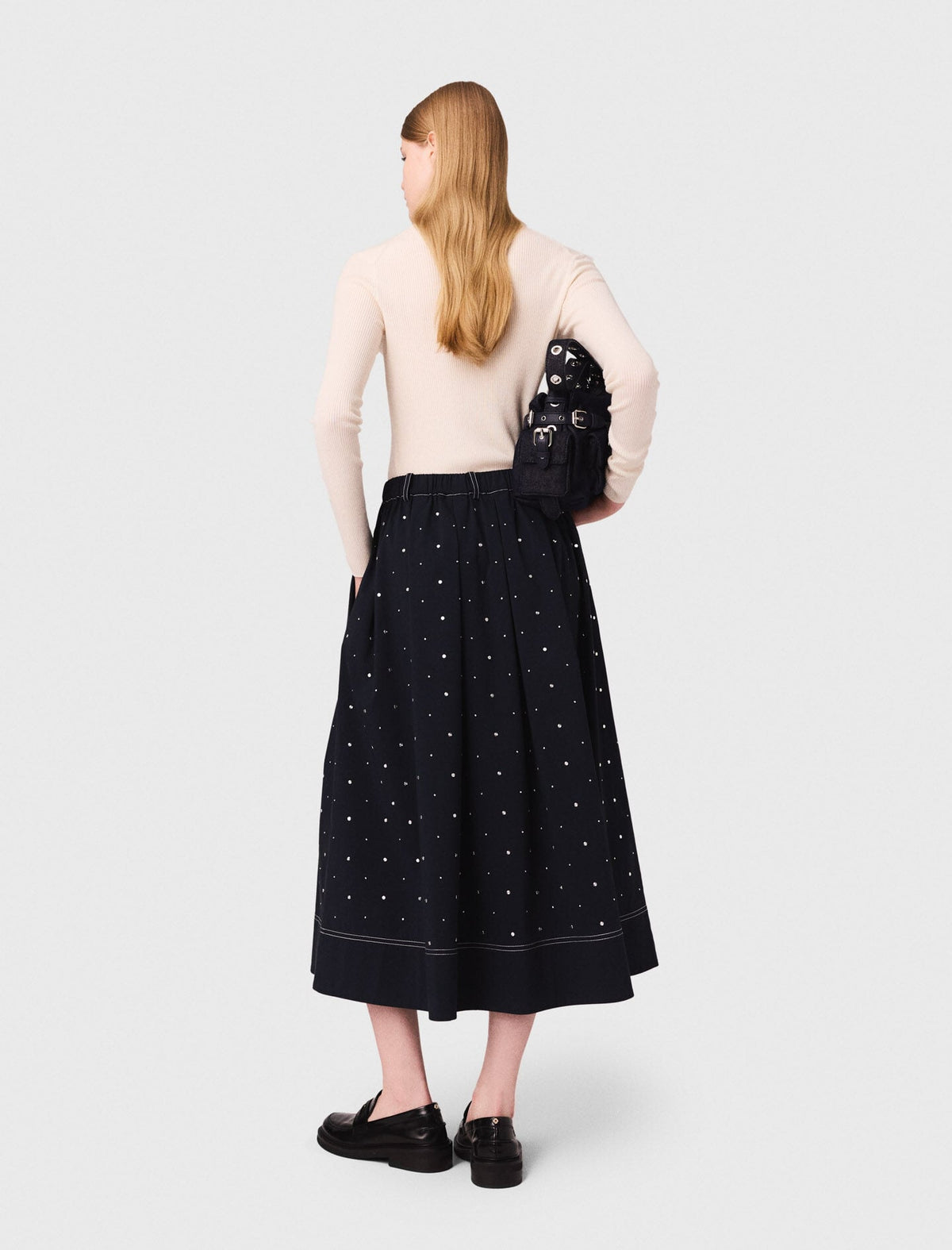 Wool and silk sweater | Maje