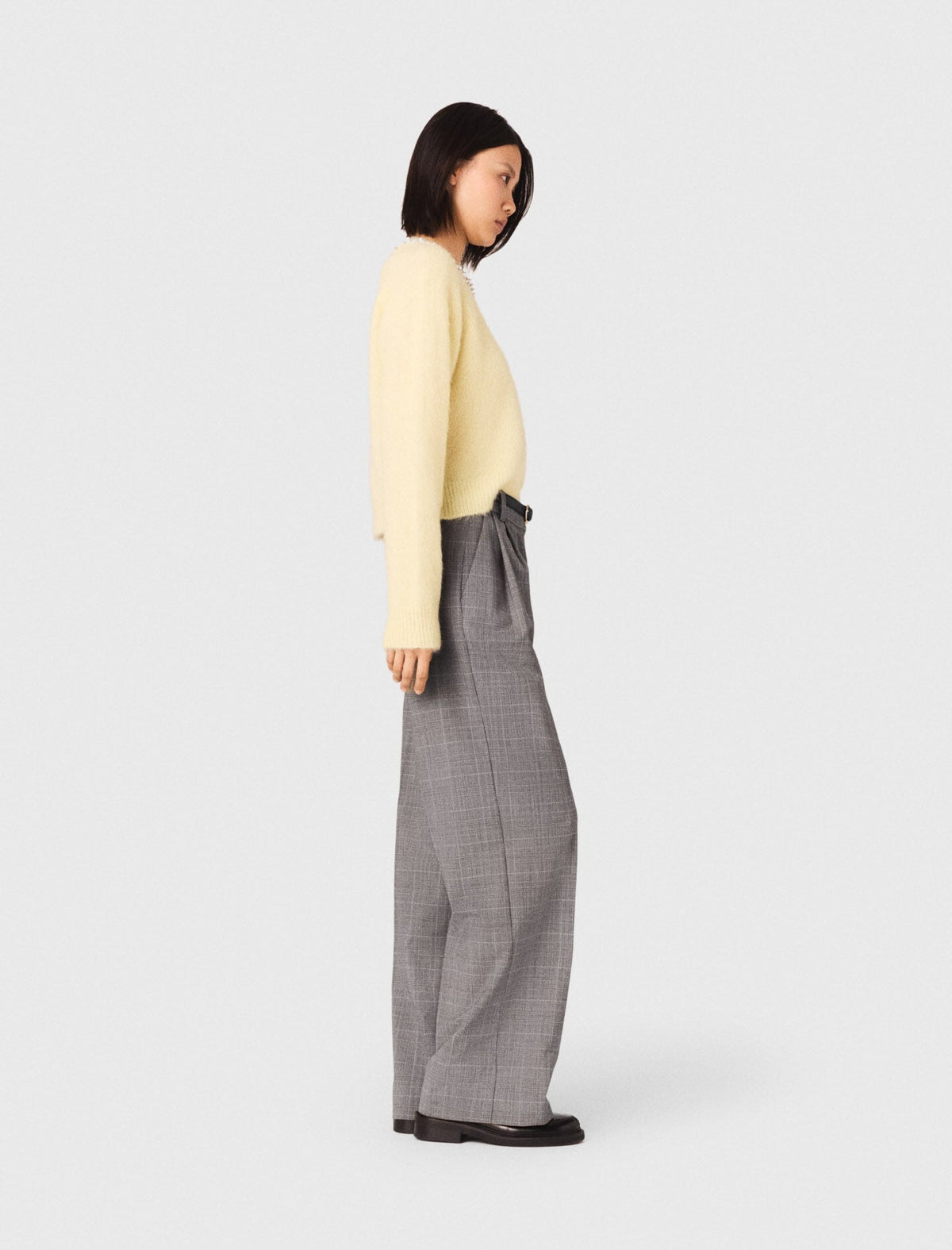Removable jewel collar sweater | Maje