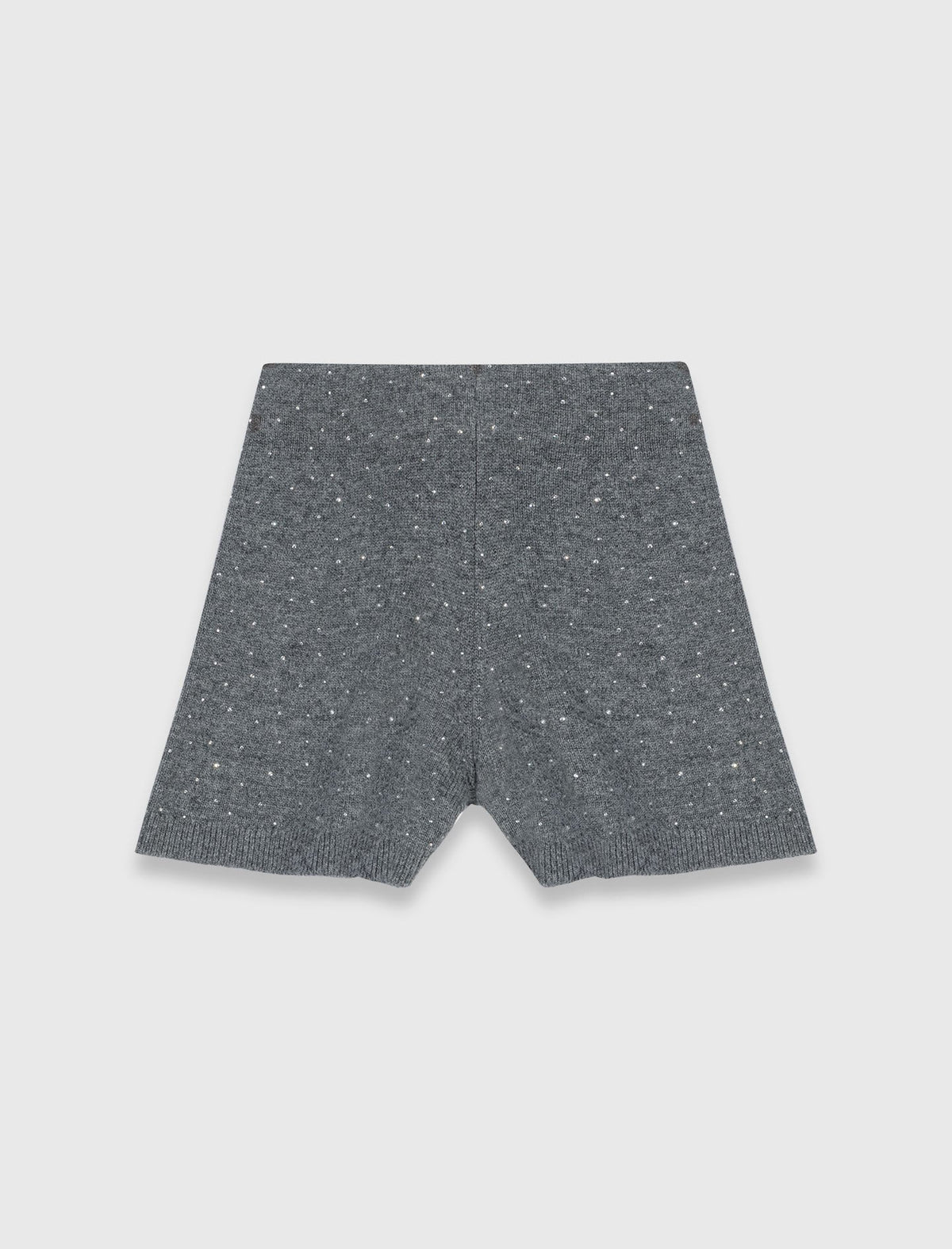 Knit shorts with rhinestones | Maje