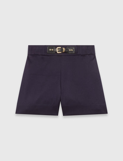 Satin-effect shorts | Maje
