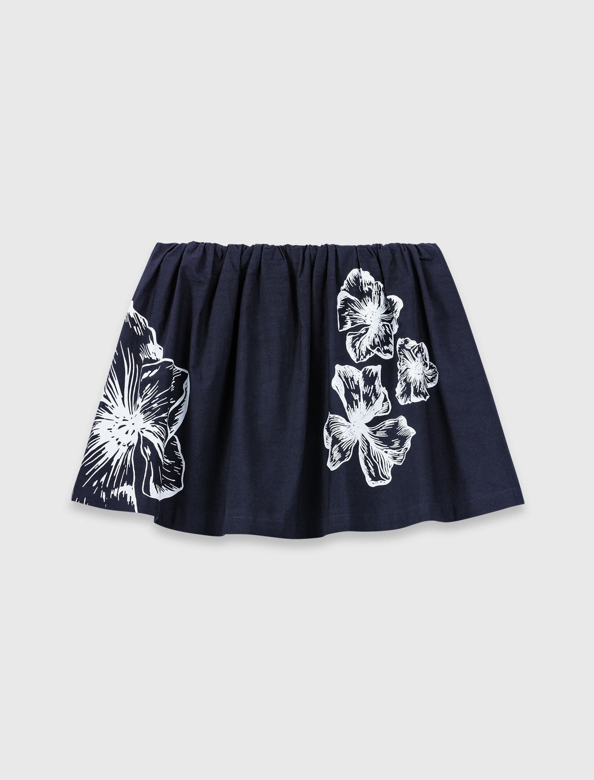 Short cotton skirt | Maje