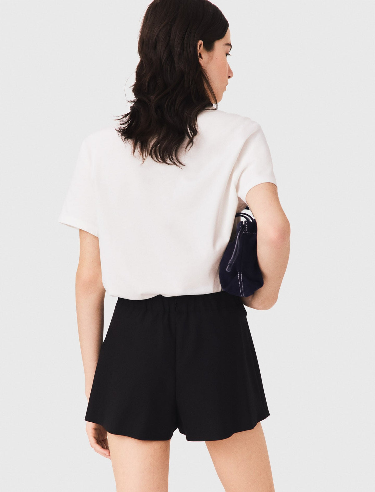 Layered-effect suit shorts | Maje