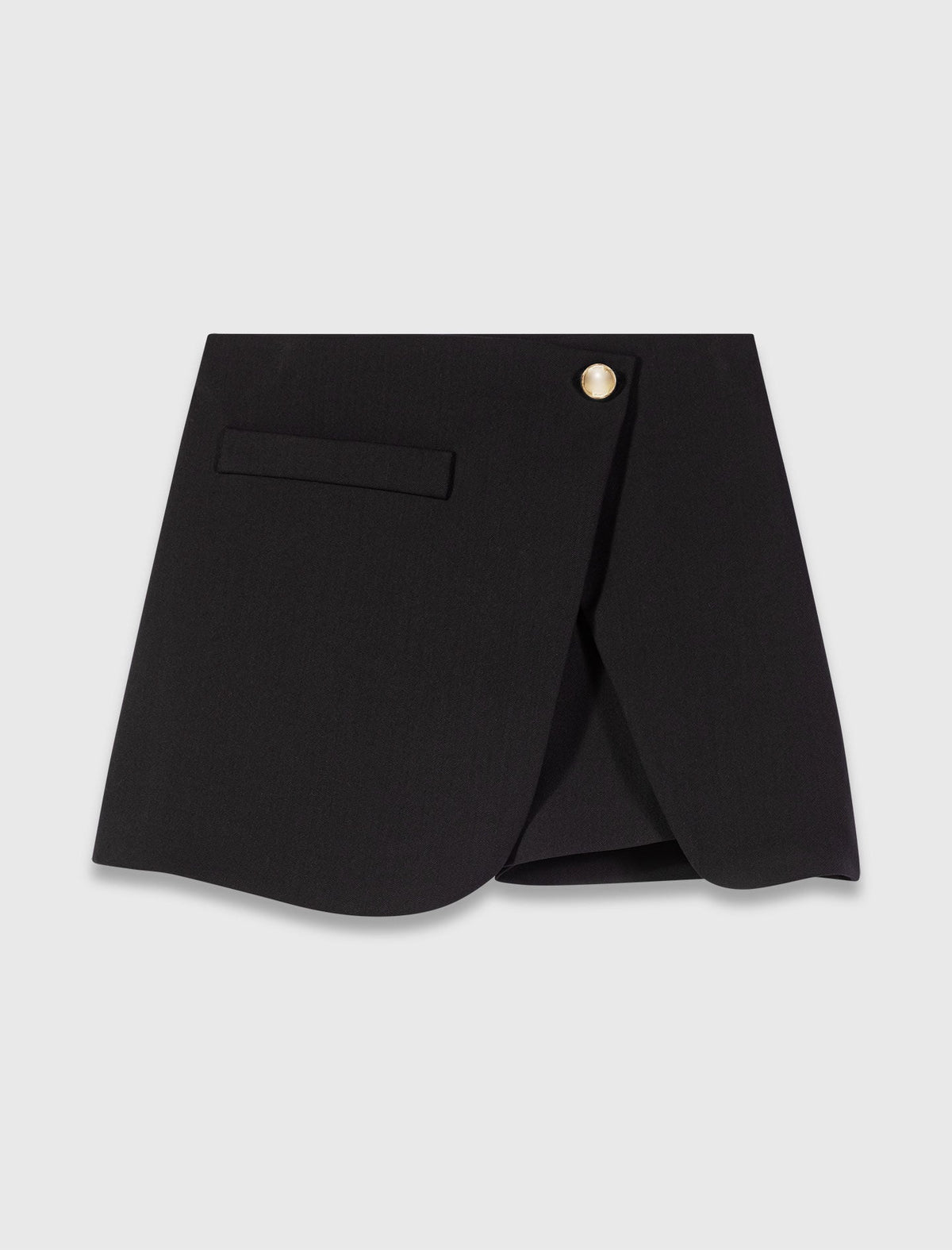 Layered-effect suit shorts | Maje
