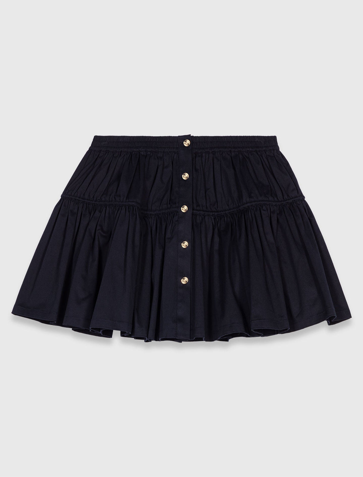 Mini elasticated waist skirt | Maje