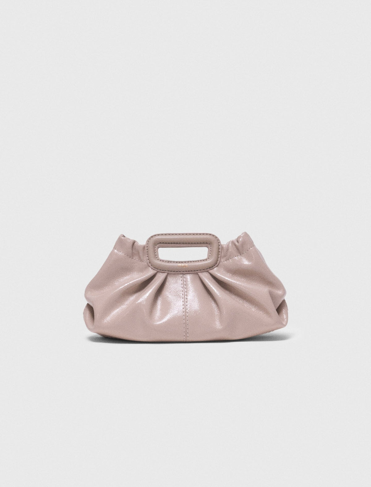 Naplak leather Milpli mini Clutch | Maje