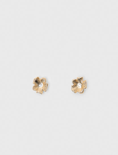 Flower stud earrings | Maje