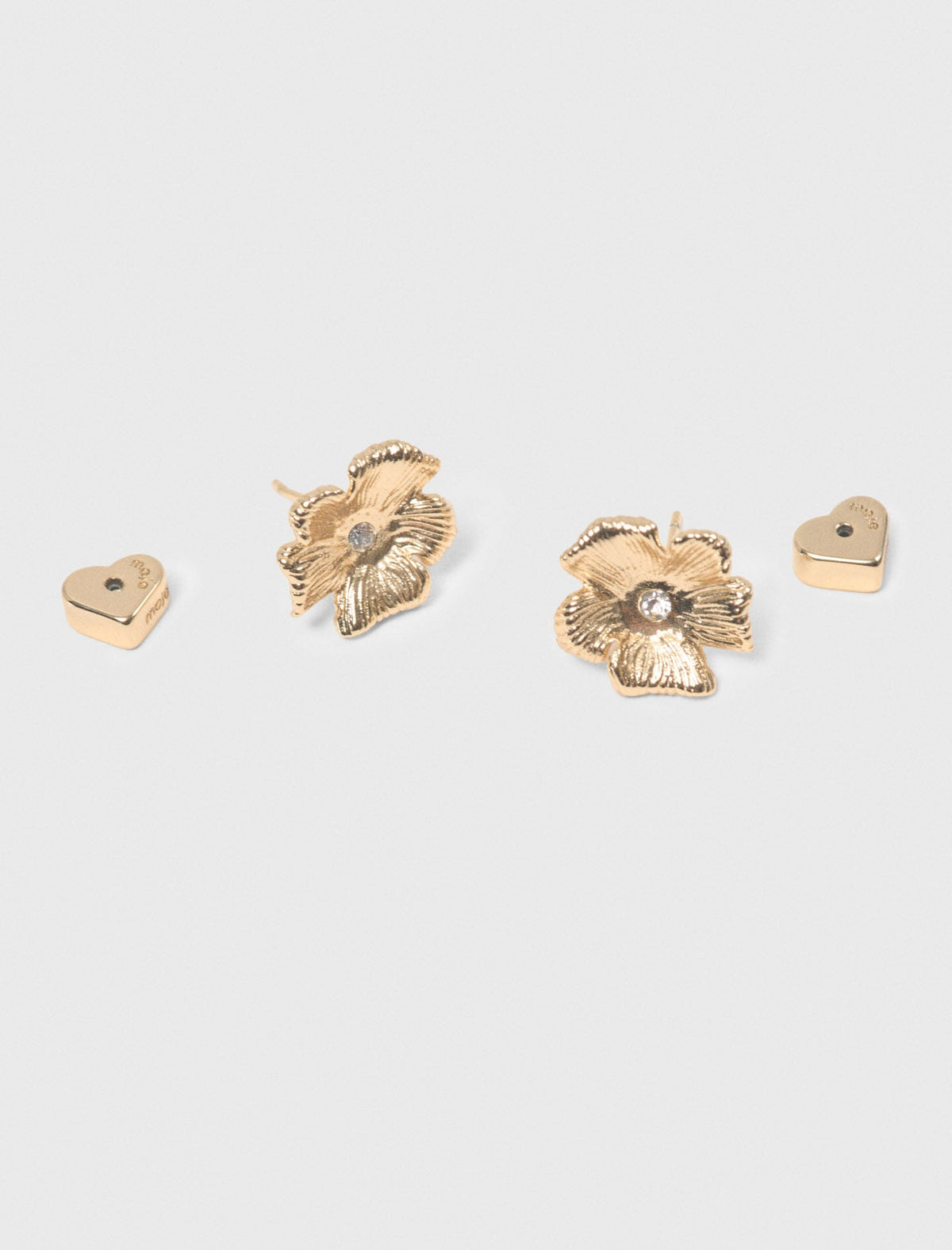 Flower stud earrings | Maje