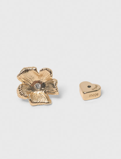 Flower stud earrings | Maje