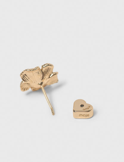 Flower stud earrings | Maje