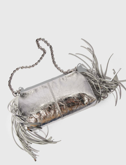 Miss M leather Pouch bag | Maje