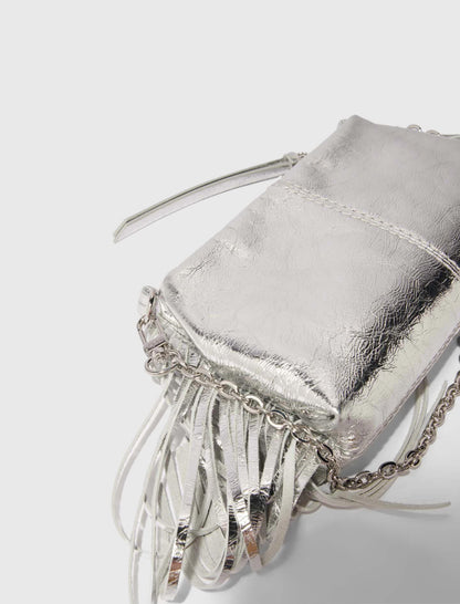 Miss M leather Pouch bag | Maje