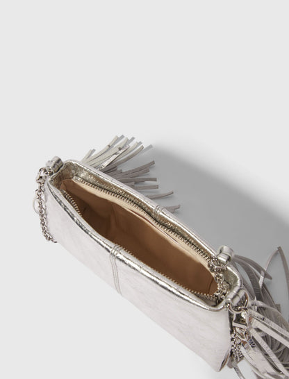 Miss M leather Pouch bag | Maje