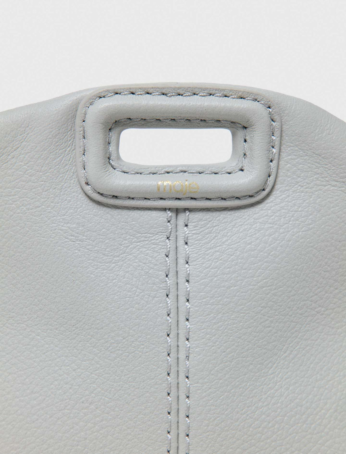 Miss M micro grained leather bag | Maje