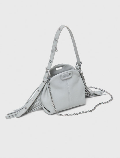 Miss M micro grained leather bag | Maje