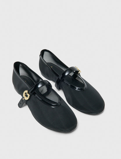 Mesh ballet flats | Maje