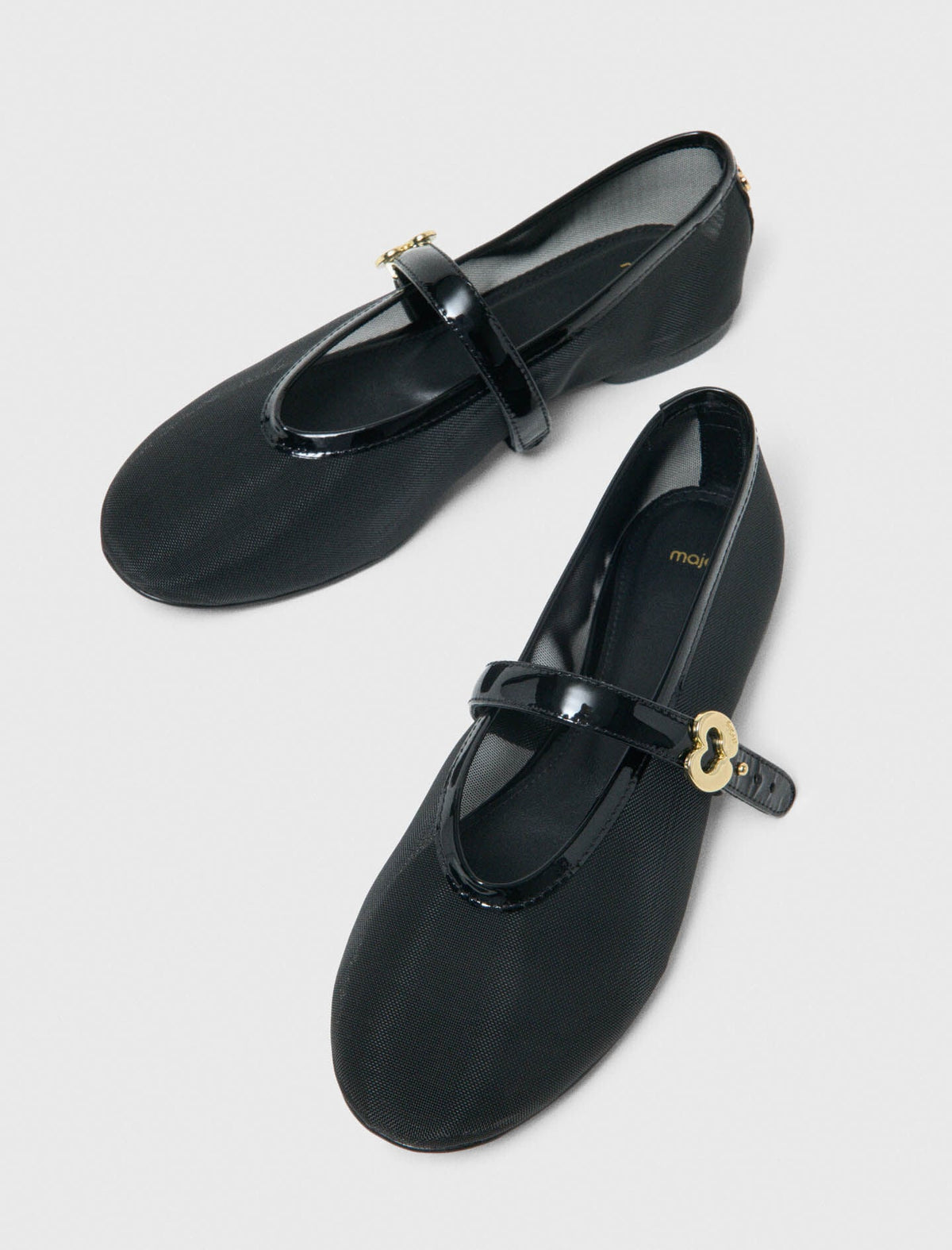 Mesh ballet flats | Maje