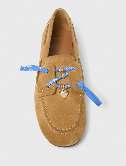 Suede boat shoes | Maje