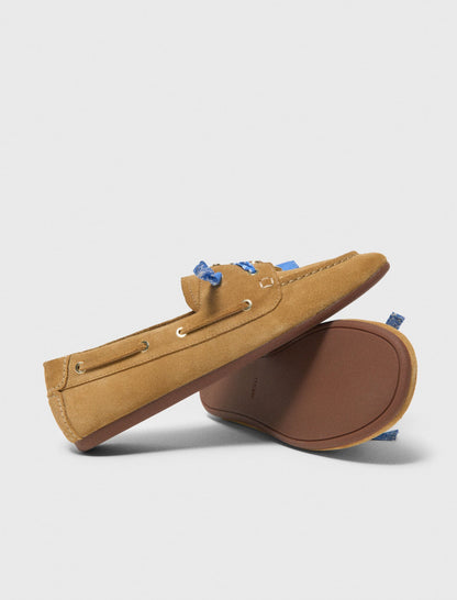 Suede boat shoes | Maje