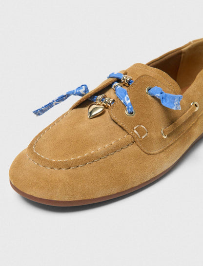 Suede boat shoes | Maje