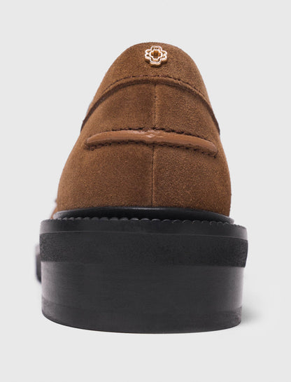 Suede loafers | Maje